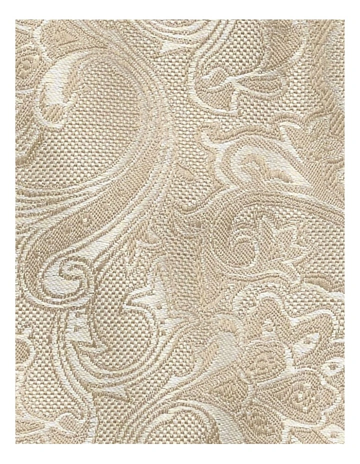 Paisley Jacquard Tie 7Cm in Mushroom