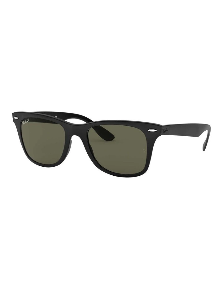 Wayfarer Liteforce Black RB4195F Polarised Sunglasses