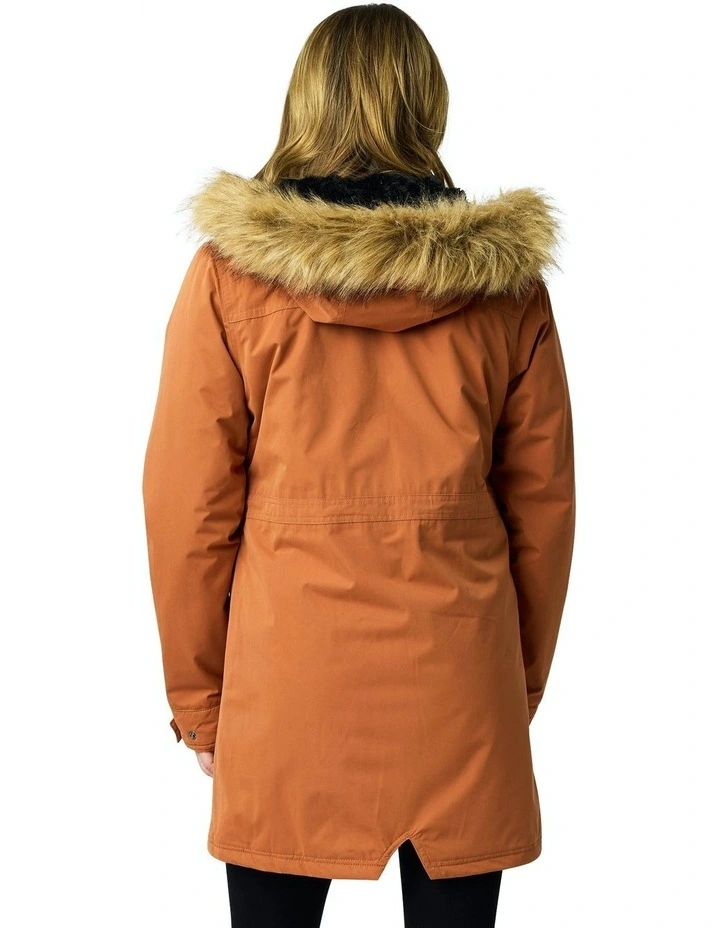 Lyra Waterproof Parka in Copper
