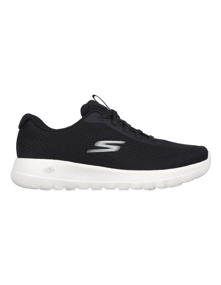 Go Walk Joy Sea Wind Sneaker in Black/White