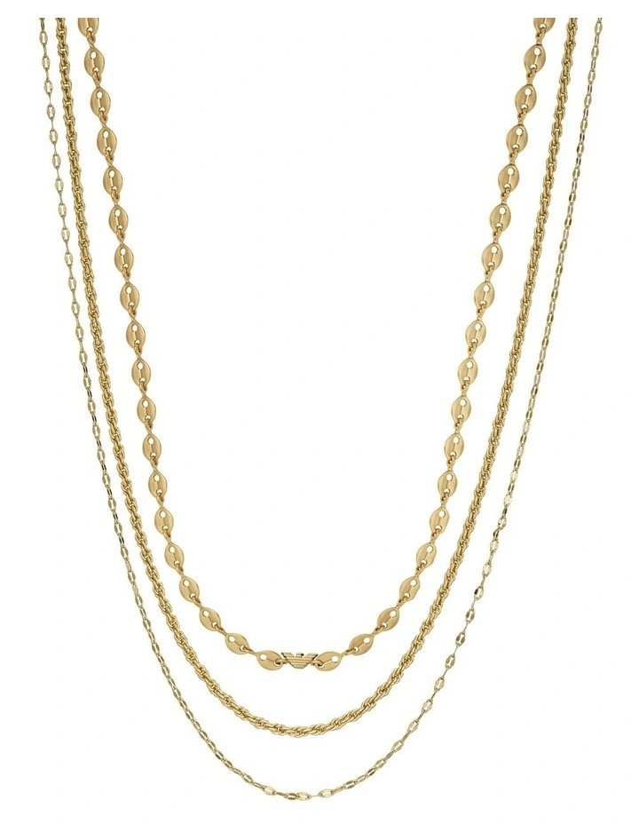 Logo Essentials Necklace in Gold