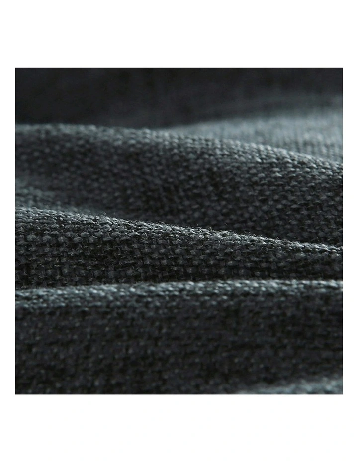 Triangular Wedge Bed Pillow Headboard 120cm in Dark Grey