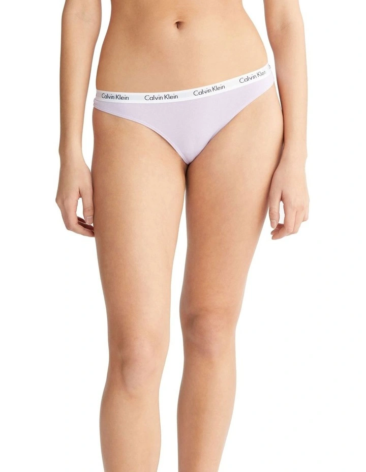 Carousel Thong in Pastel Lilac