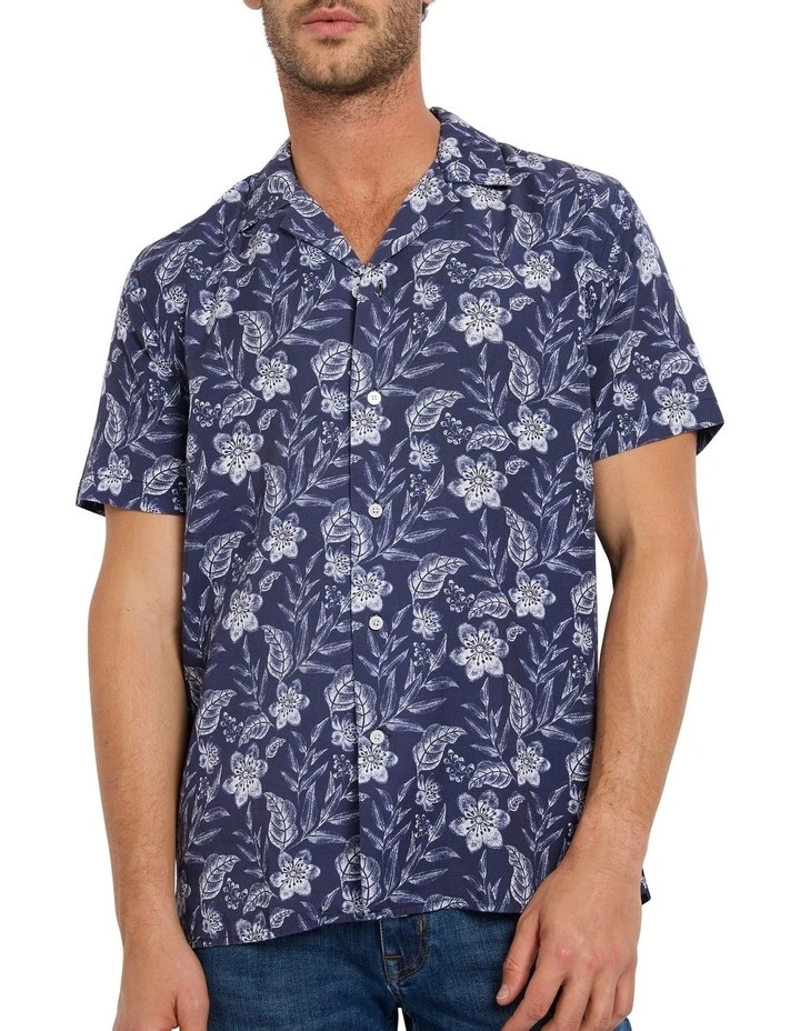 Modern Love Shirt in Navy Multi