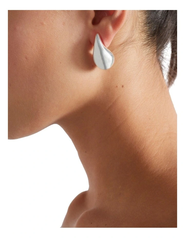 Drop Earring In Silver