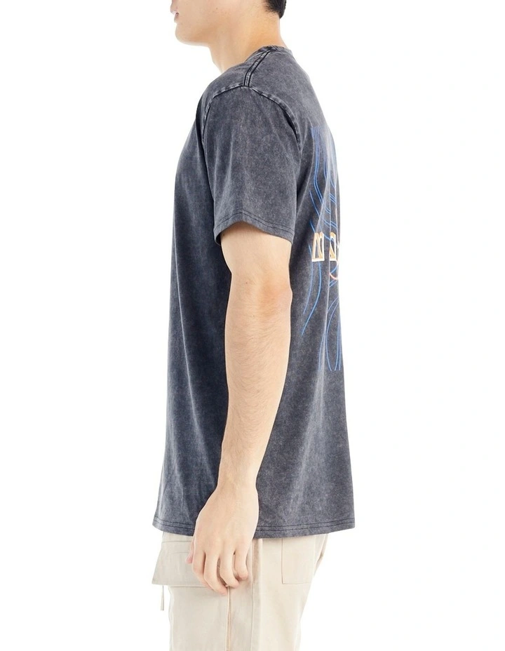 Roosevelt T-shirt in Vintage Black
