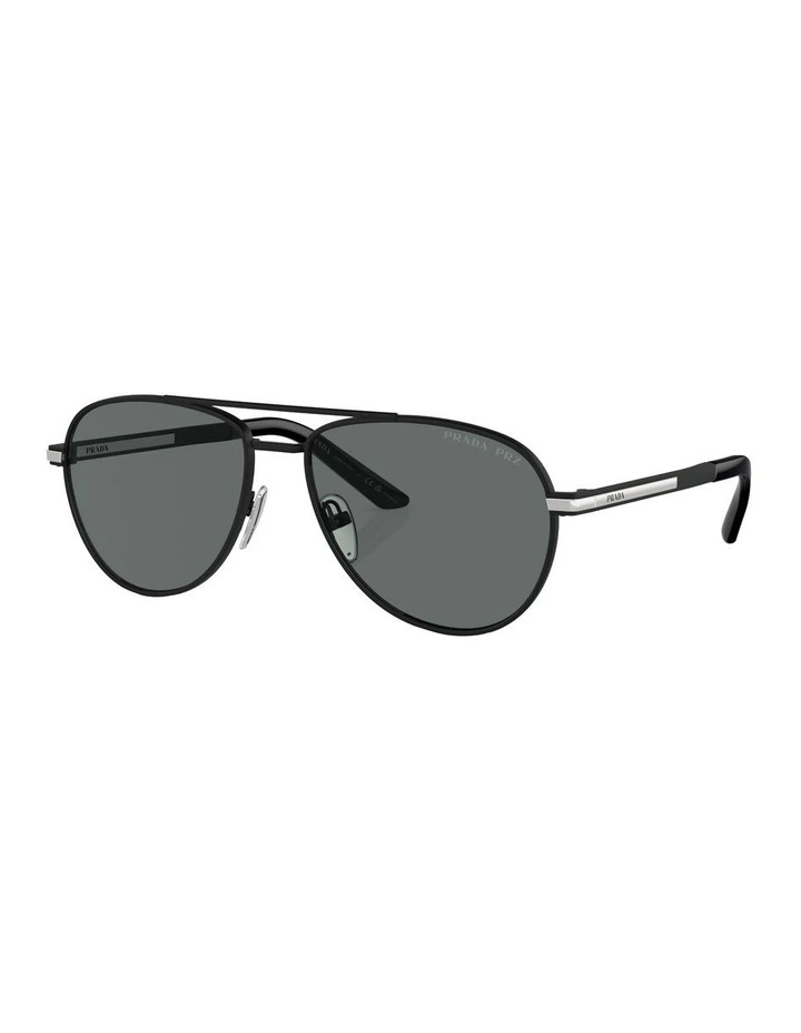 Polarised PR A54S Sunglasses in Black