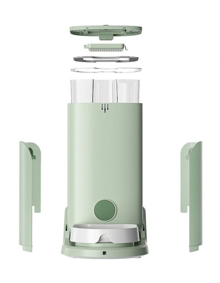 Automatic Feeder With Ceramic Bowl 3.5L in Green