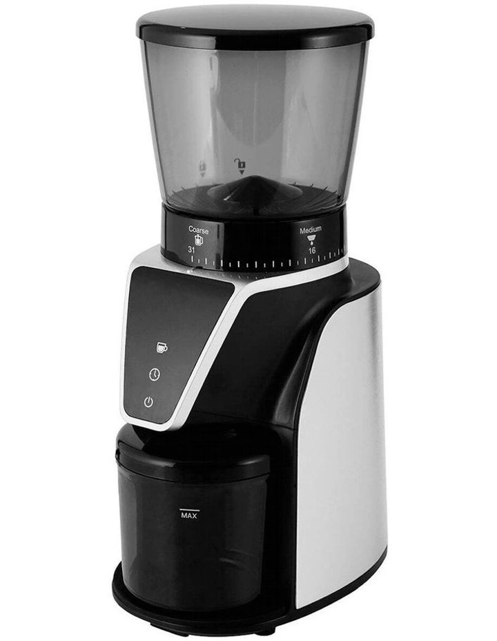 Electric Burr Coffee Bean Grinder in Black