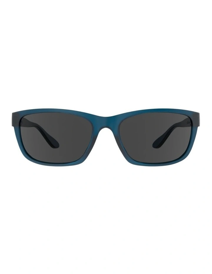 Sunglasses with Polarised Grey Lenses in Midnight Blue