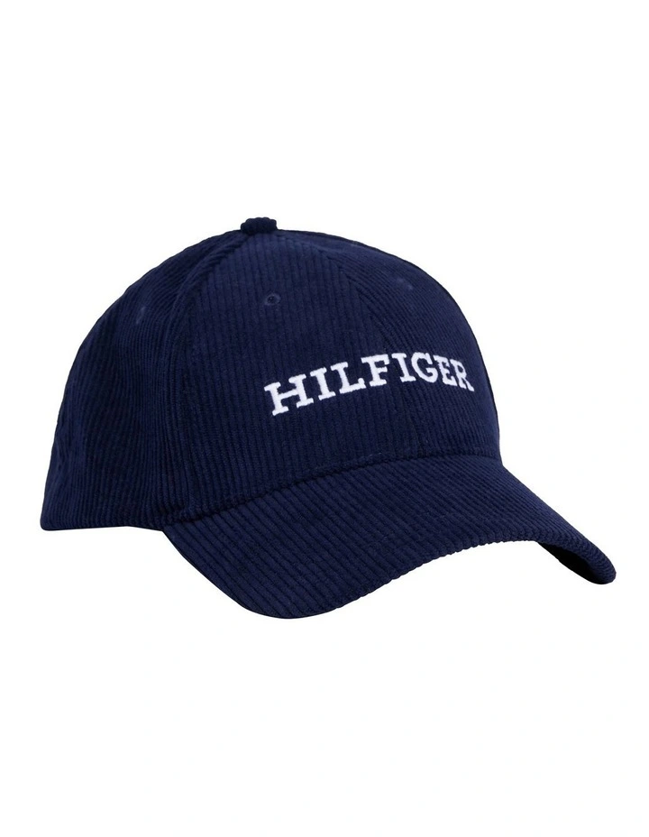 Monotype Cordoroy Cap in Space Blue