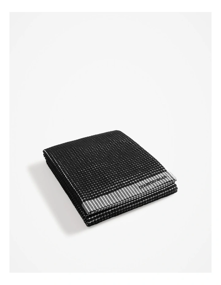 Luma Australian Cotton Bath Sheet in Charcoal