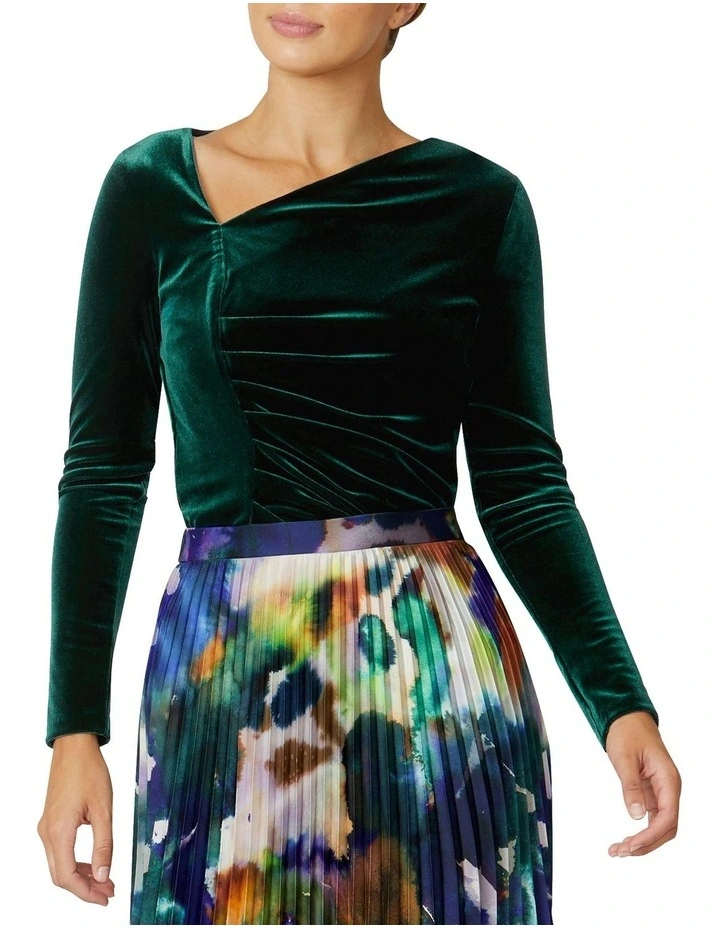 Regina Top in Green
