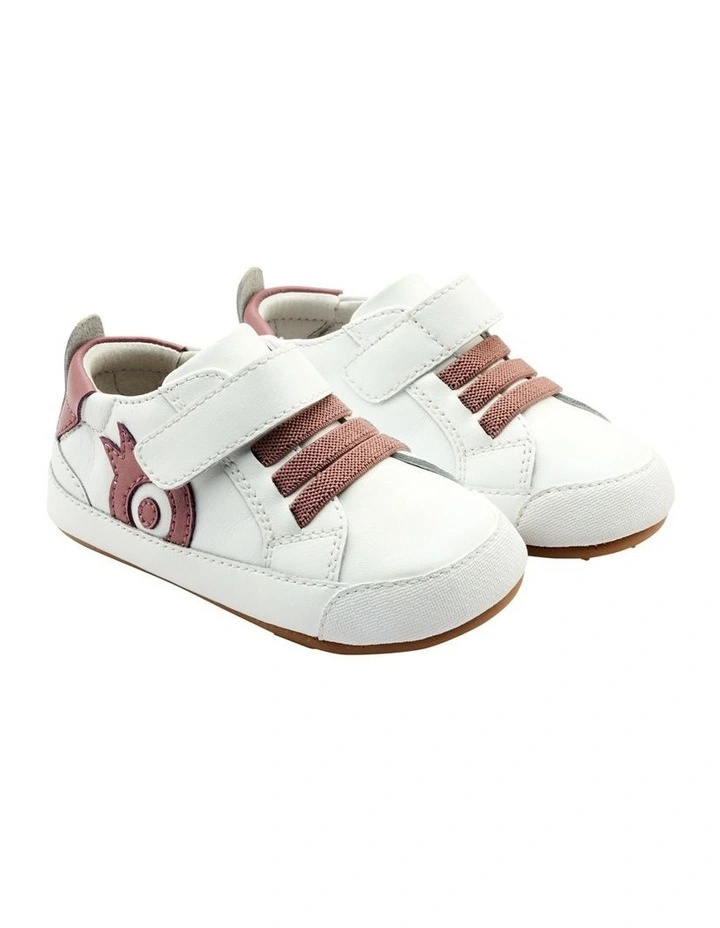 Baby Dash Prewalker Sneaker in White