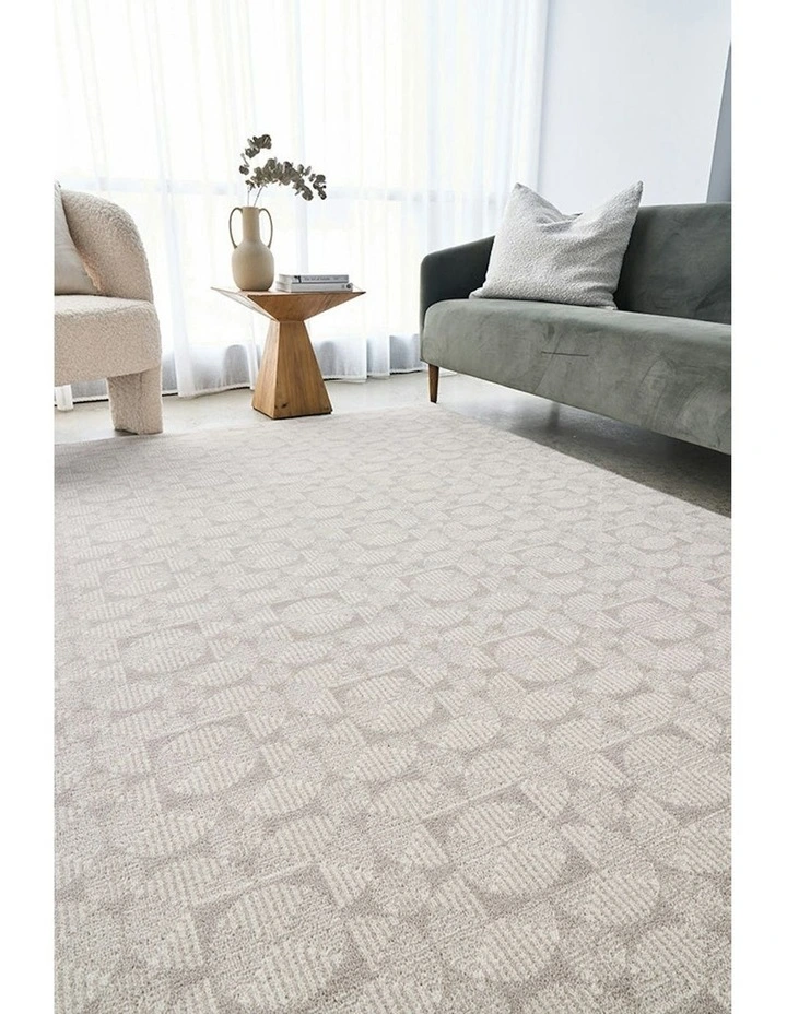 Prague Niko Rug in Silver