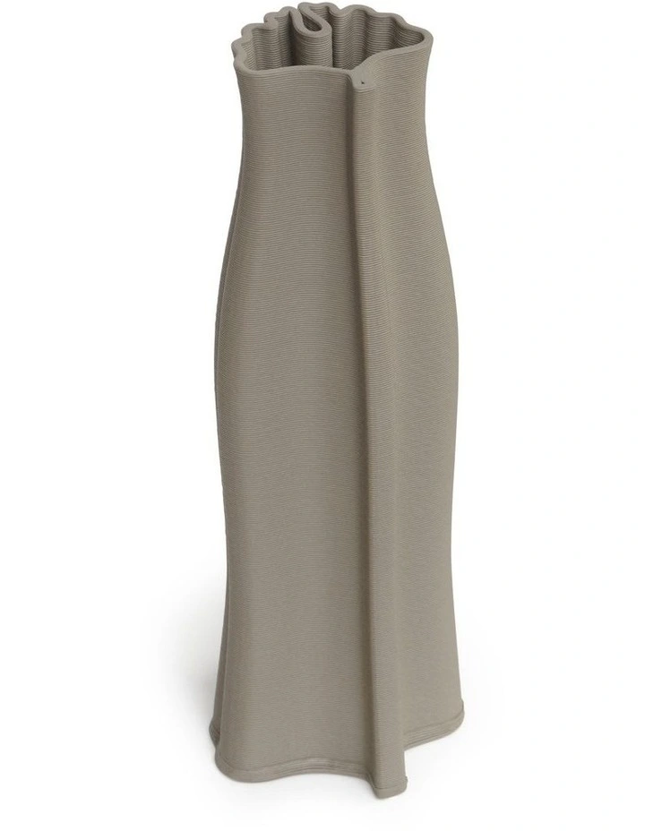 Ava Vase 28cm in Tan