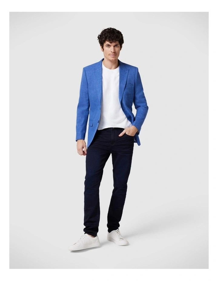 Slim Stretch 5 Pocket Jeans in Dark Indigo