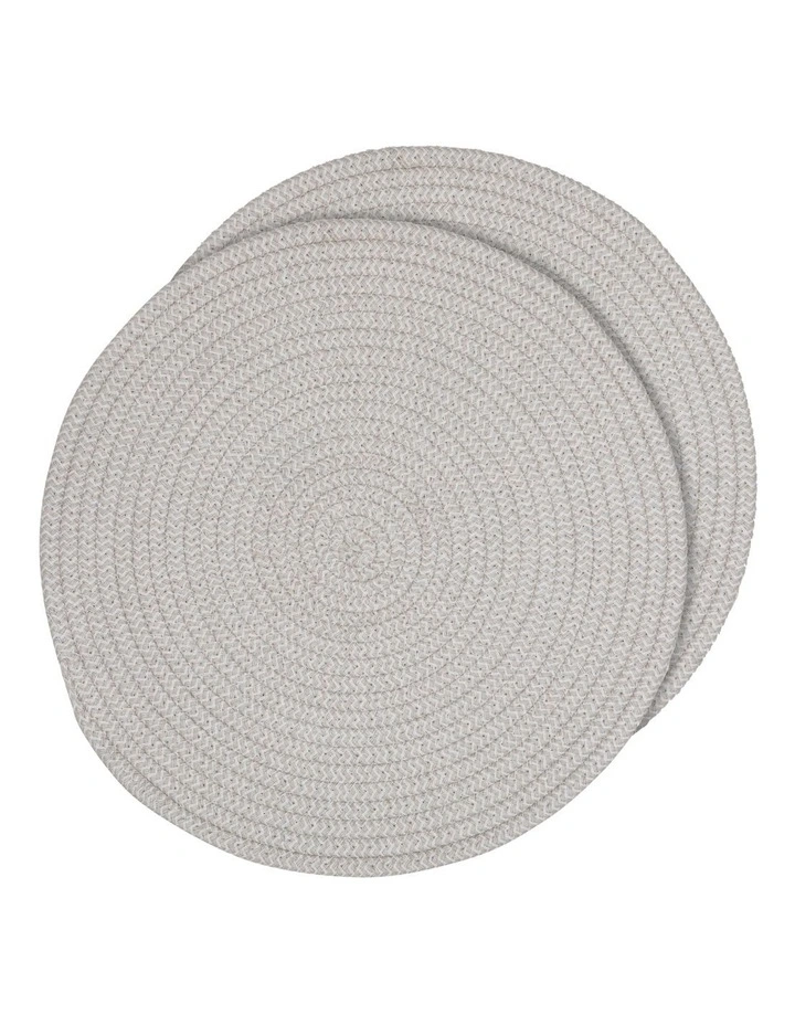 Nixon Placemat 2 Pack in White