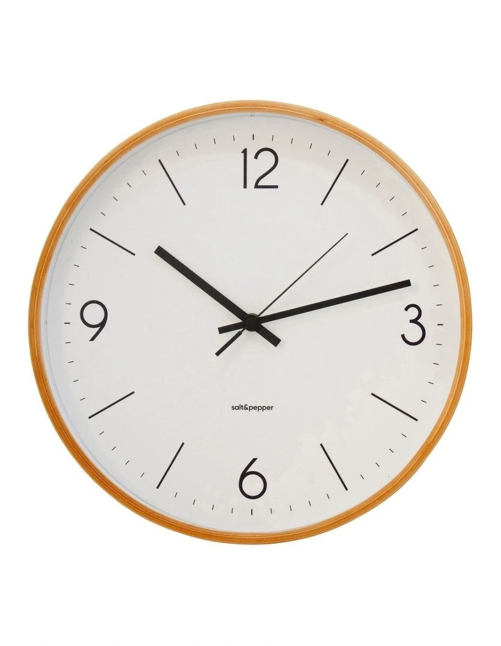 Boden Clock 32cm in White