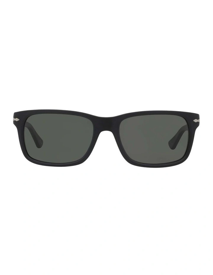 PO3048S Black Polarised Sunglasses