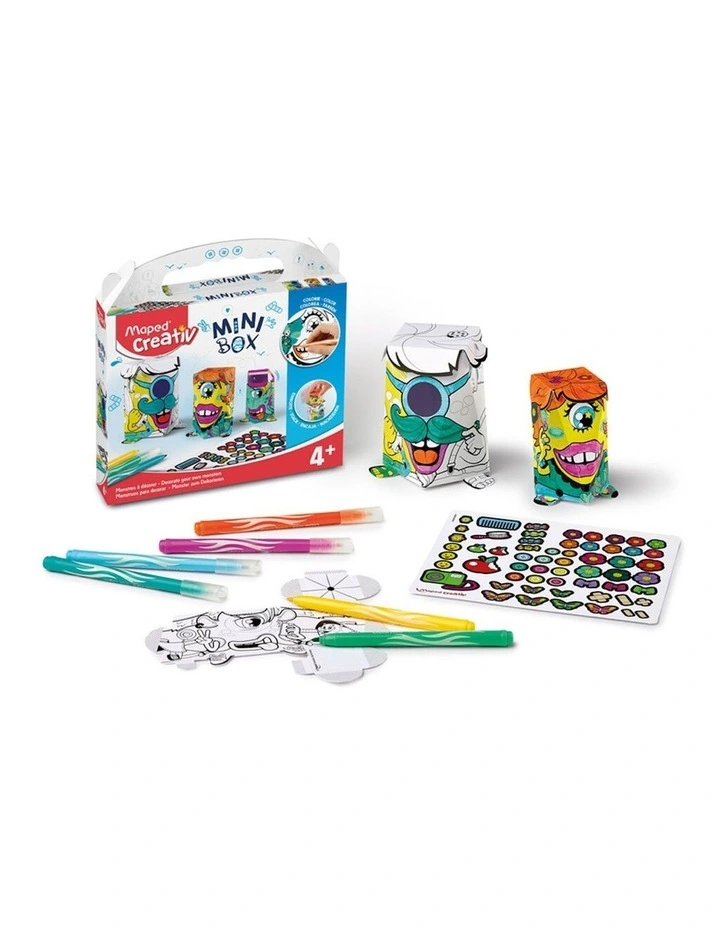 Mini Box Monsters Kids Activity 4y