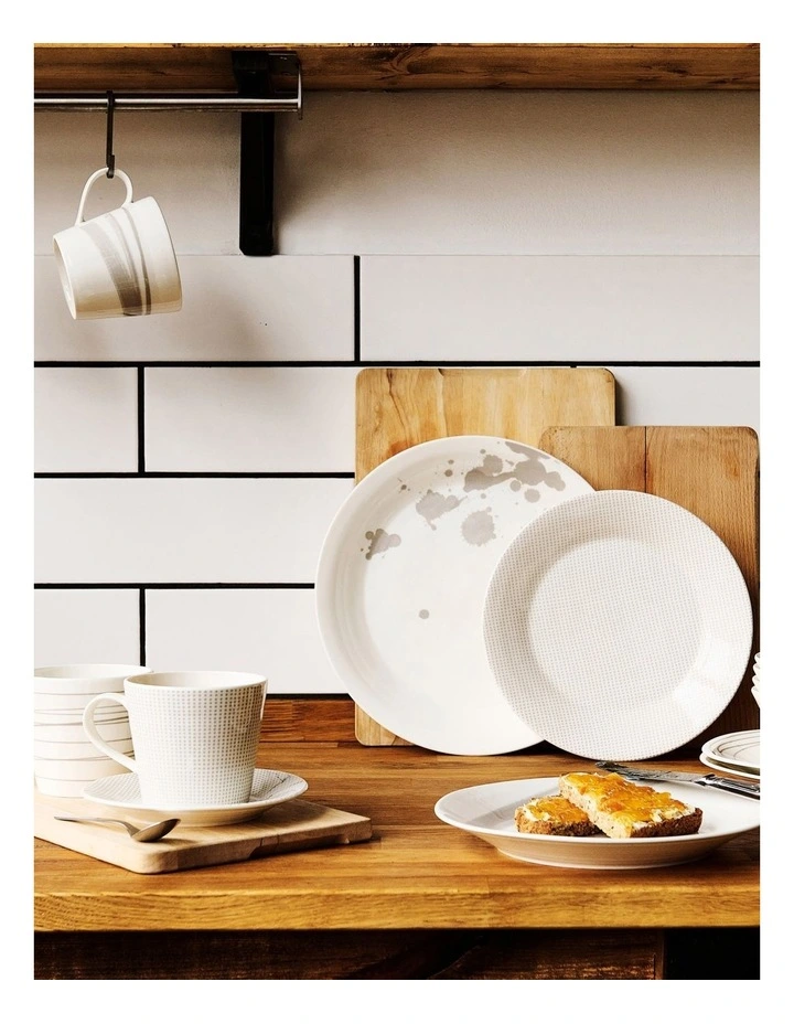 Pacific 400ml Assorted Set of 4 Mugs Stone