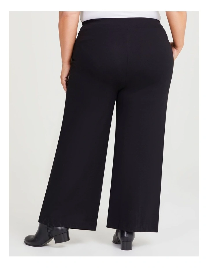 Bamboo Ponte Amira Pant in Black