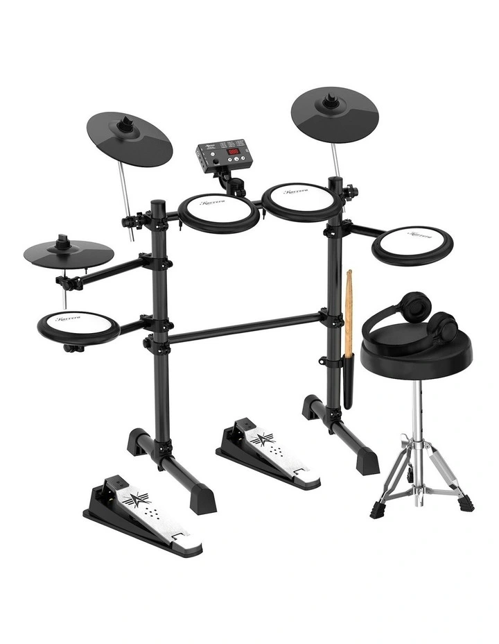 TDX-16 Electronic Drum Kit with Pedals in Black