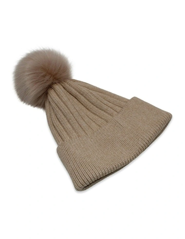 Remi Beanie in Beige