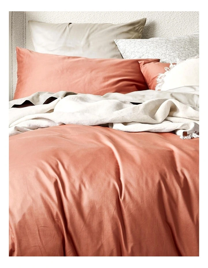 Halo Organic Sateen Bedlinen Collection Cedarwood