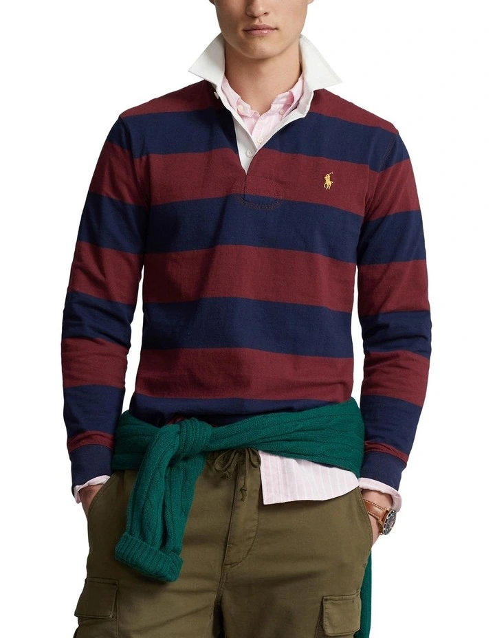 The Iconic Rugby Shirt in Blue