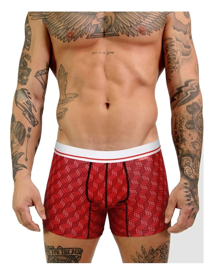 Bamboo Trunk in Red