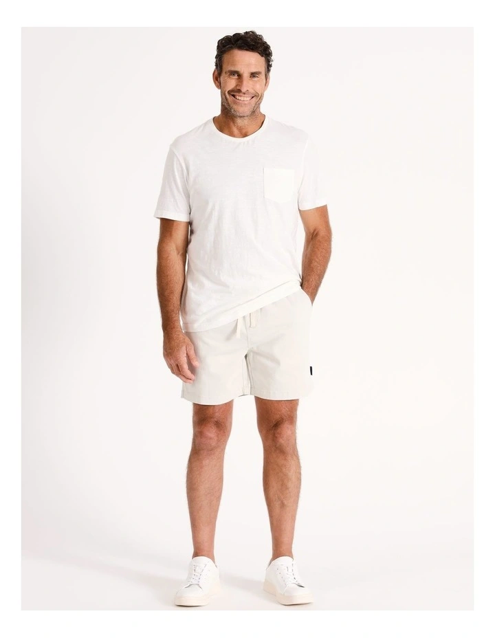 Kenneth Deck Shorts In Stone