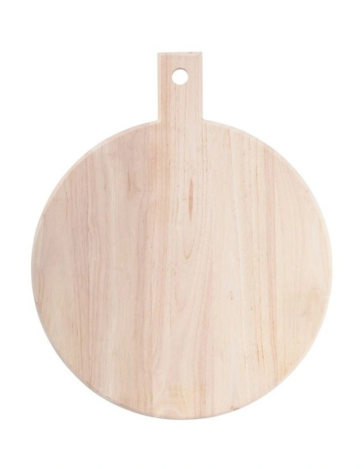 Graze Round Serving Paddle 45x37x2cm in Natural