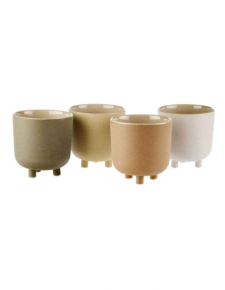 Kai Planter Pot 19cm In Tobacco