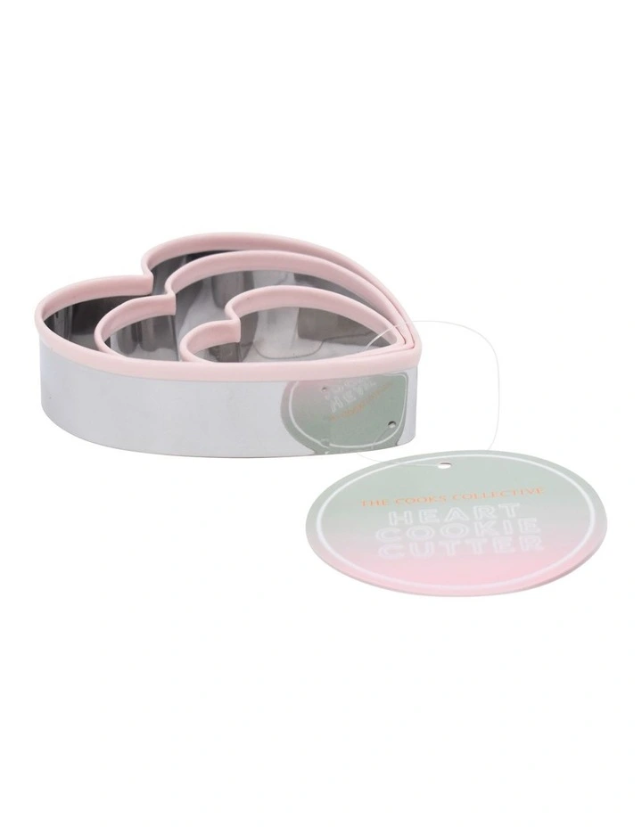 Heart Shape Cookie Cutters Set of 3