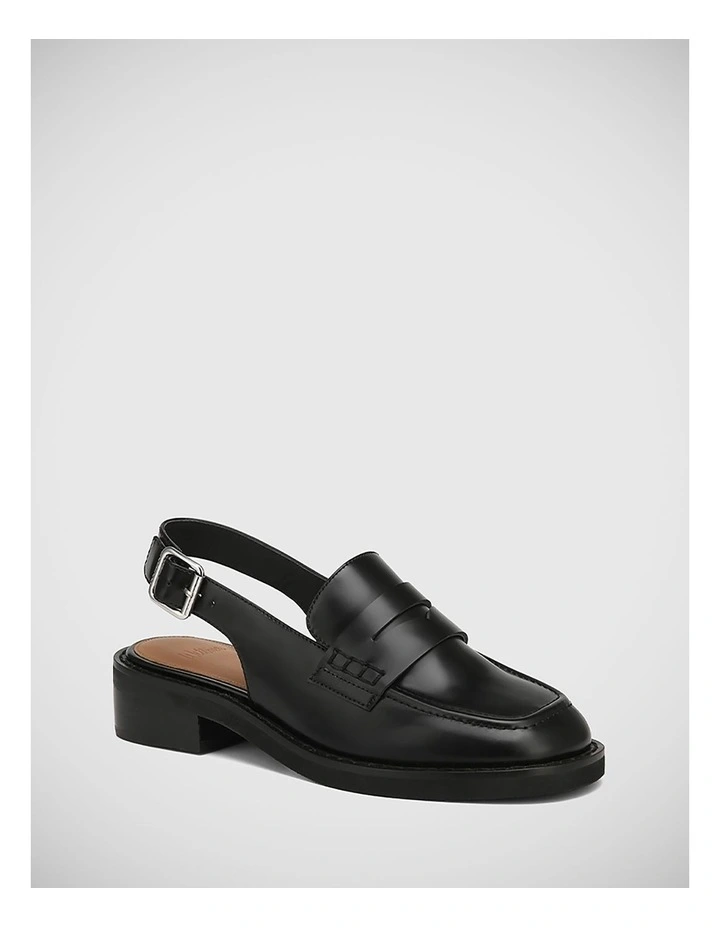 Freddy Leather Loafer in Black Box