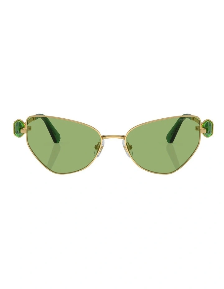 SK7003 Sunglasses in Gold