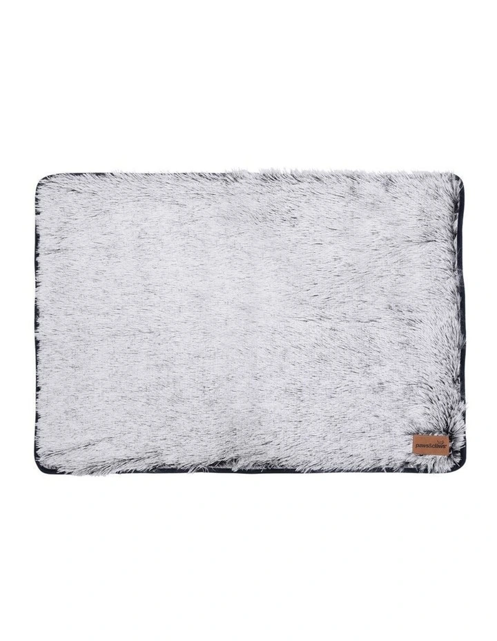 70cm x 100cm Large Calming Plush Pet/Dog Soft Durable Blanket Grey