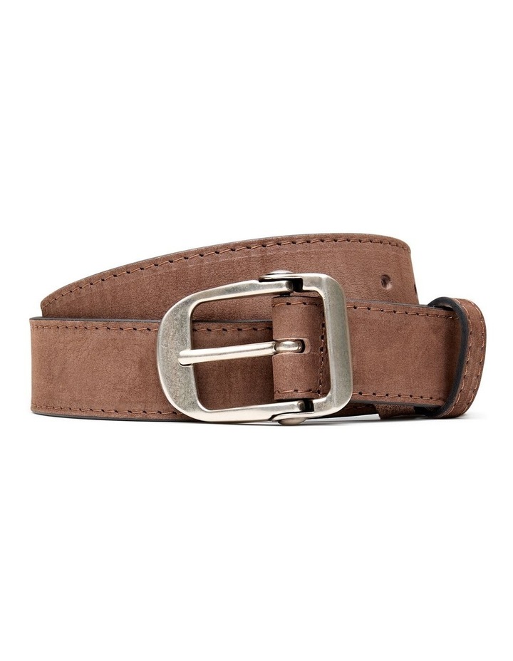 Coleman Nubuck Belt in Espresso