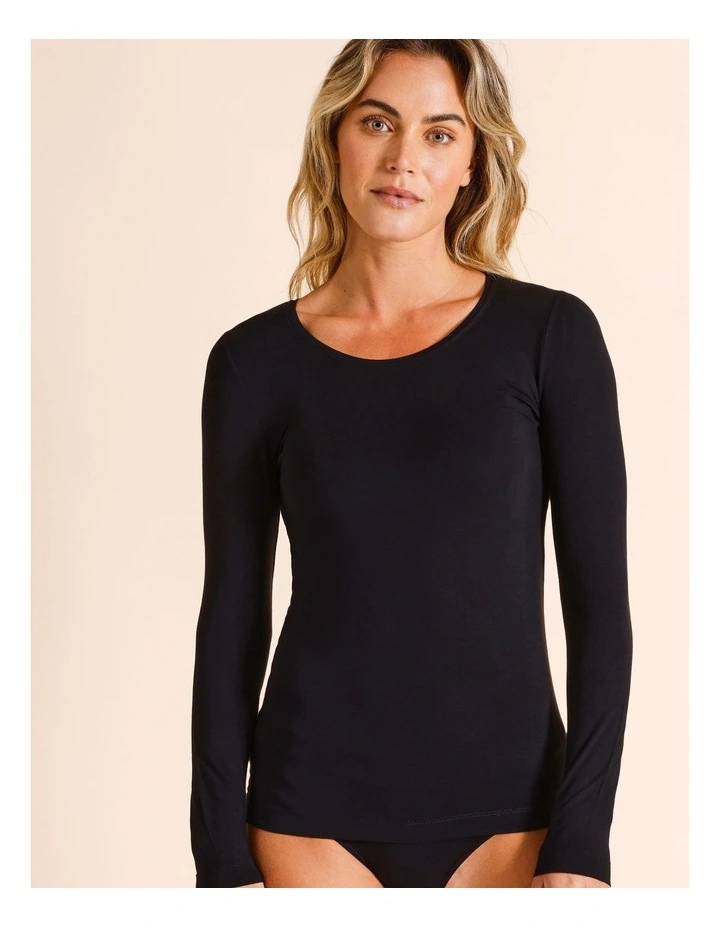 Body Layer Modal Thermal Long Sleeve Top