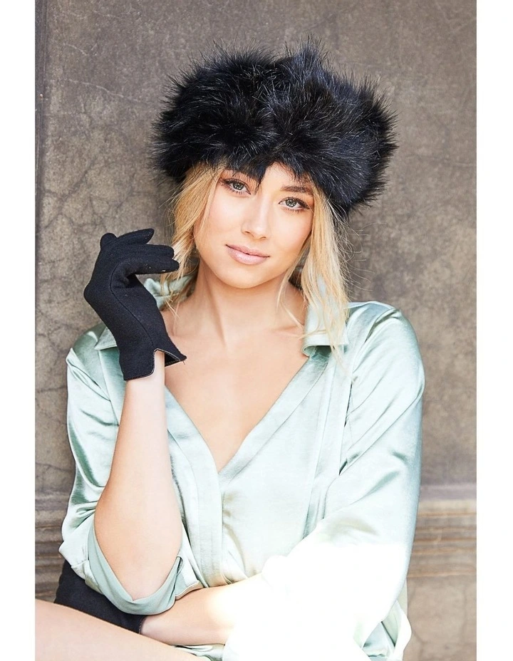 Xenia Headband in Black