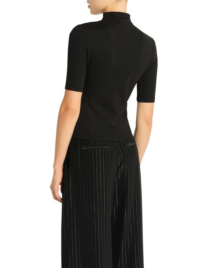 Date With Diamonte Tee in Black