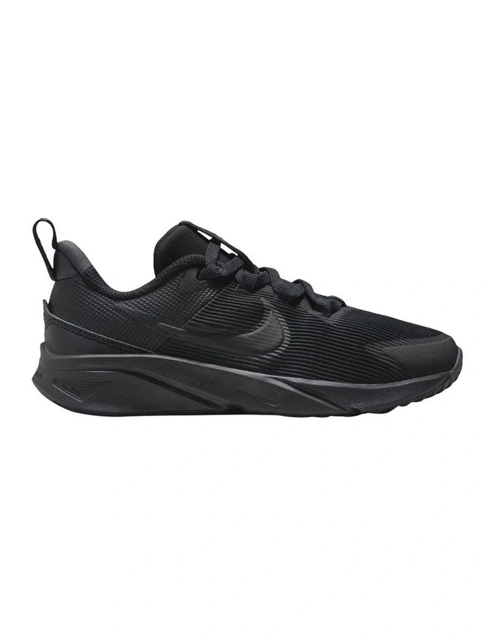 Star Runner 4 Nn Black Pre-School Sport Shoes in Black