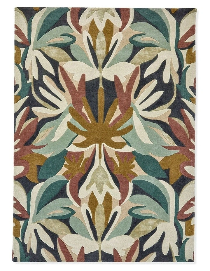 Melora Succulent Rug 142702 in Multi