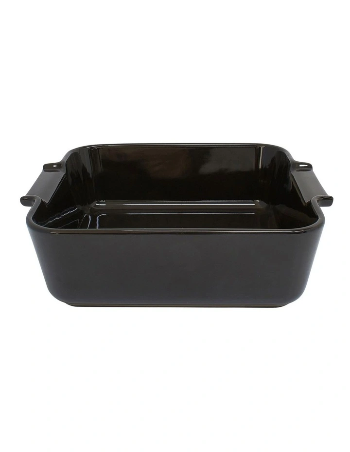 Industry Baking Dish Square 24x8cm in Black
