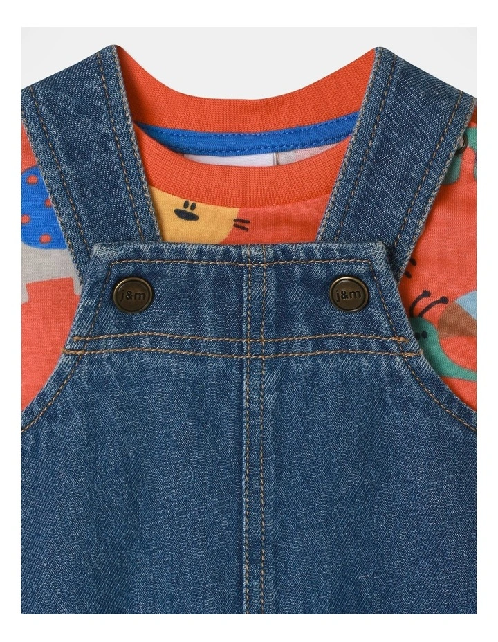 Moe Knit Top in Denim