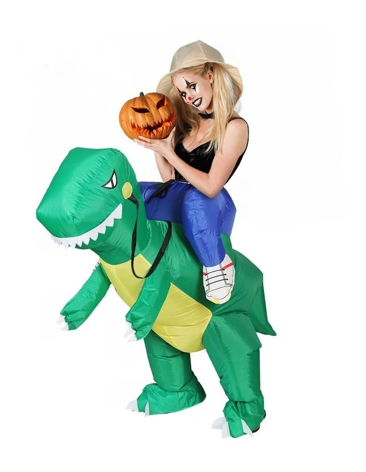 Inflatable Dinosaur Costume in Multi