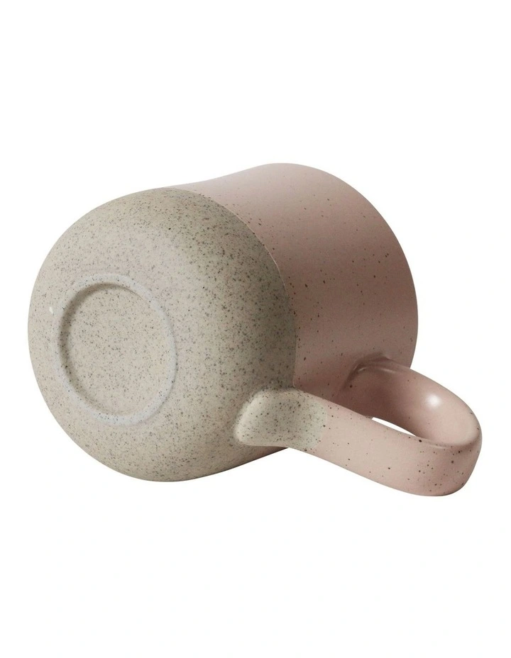 Solace Clay Mug With Reactive Glaze 350ml in Blush