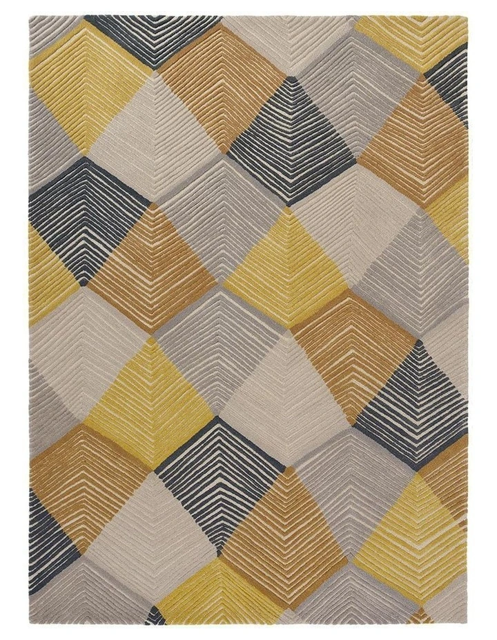 Harlequin Rhythym Saffron Rug